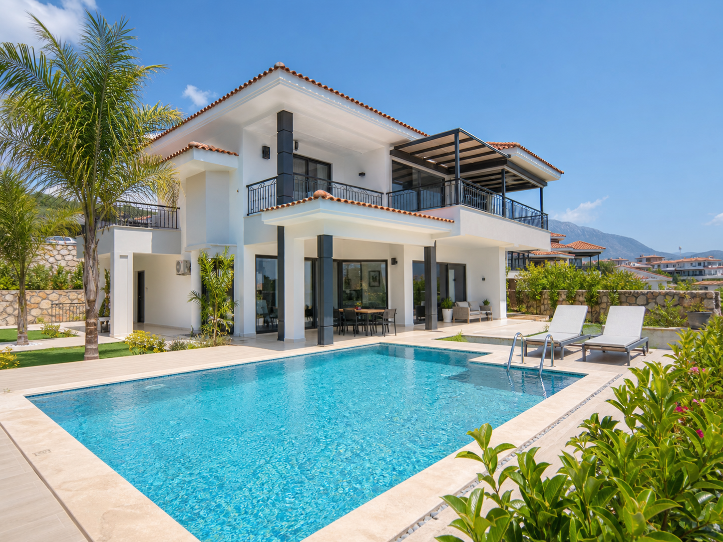 Alanya Oba Deniz Manzaralı 3+1 Daire