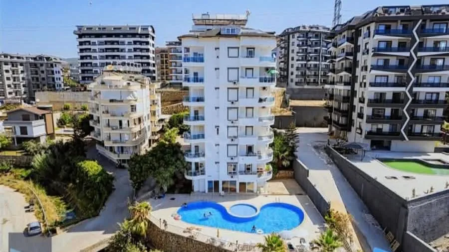 Alanya Avsallar Site İçınde Havuzlu Geniş Satılık 2+1