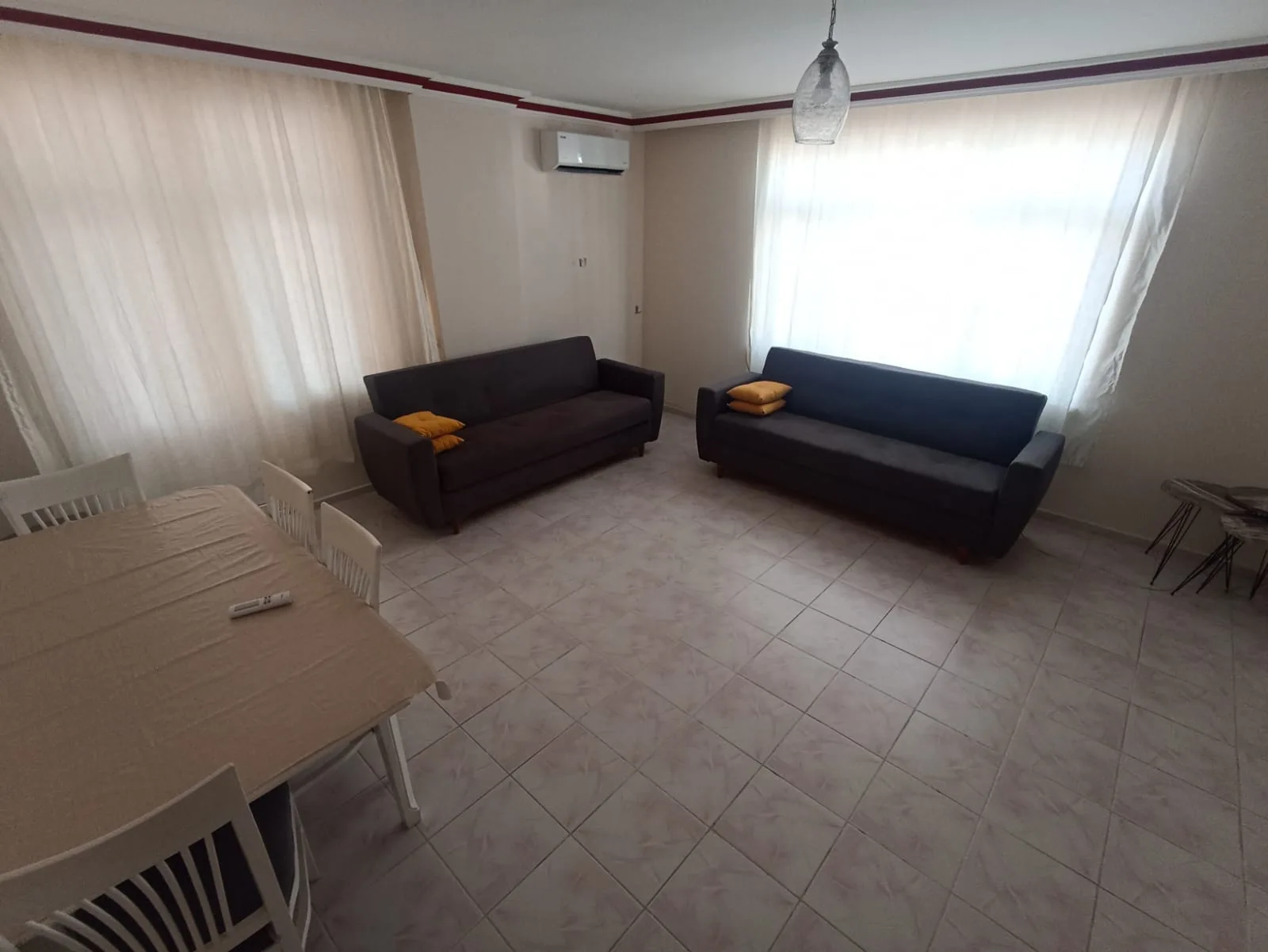 Alanya Tosmur Uzun Dönem Kiralık Eşyalı 2+1 Daire
