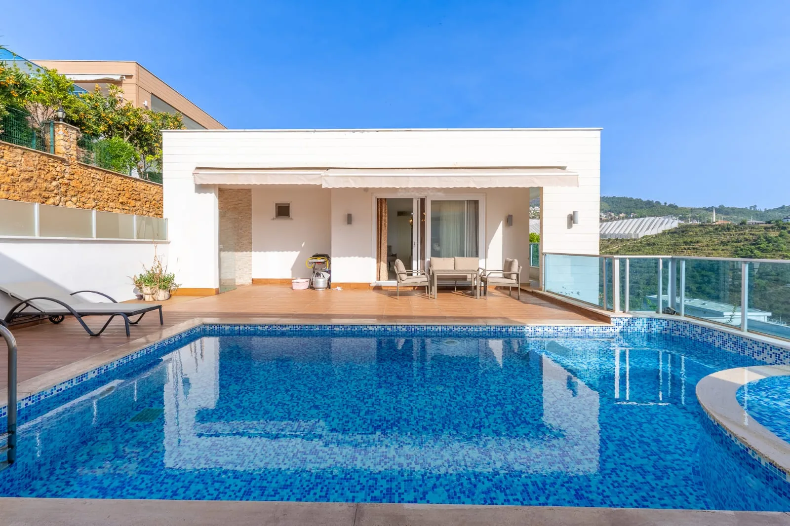 Alanya Kargıcak Satılık 3+1 Villa | Müstakil Havuzlu, Eşyalı