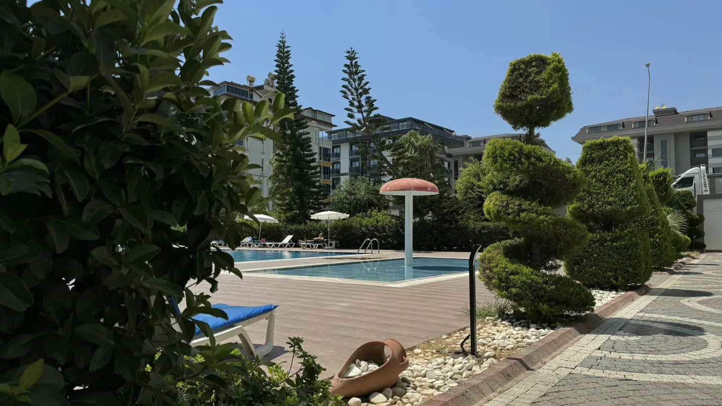 Alanya Kestel Rısıng Blue Resıdence Full Aktiviteli Sitede Satılık Sıfır Daire
