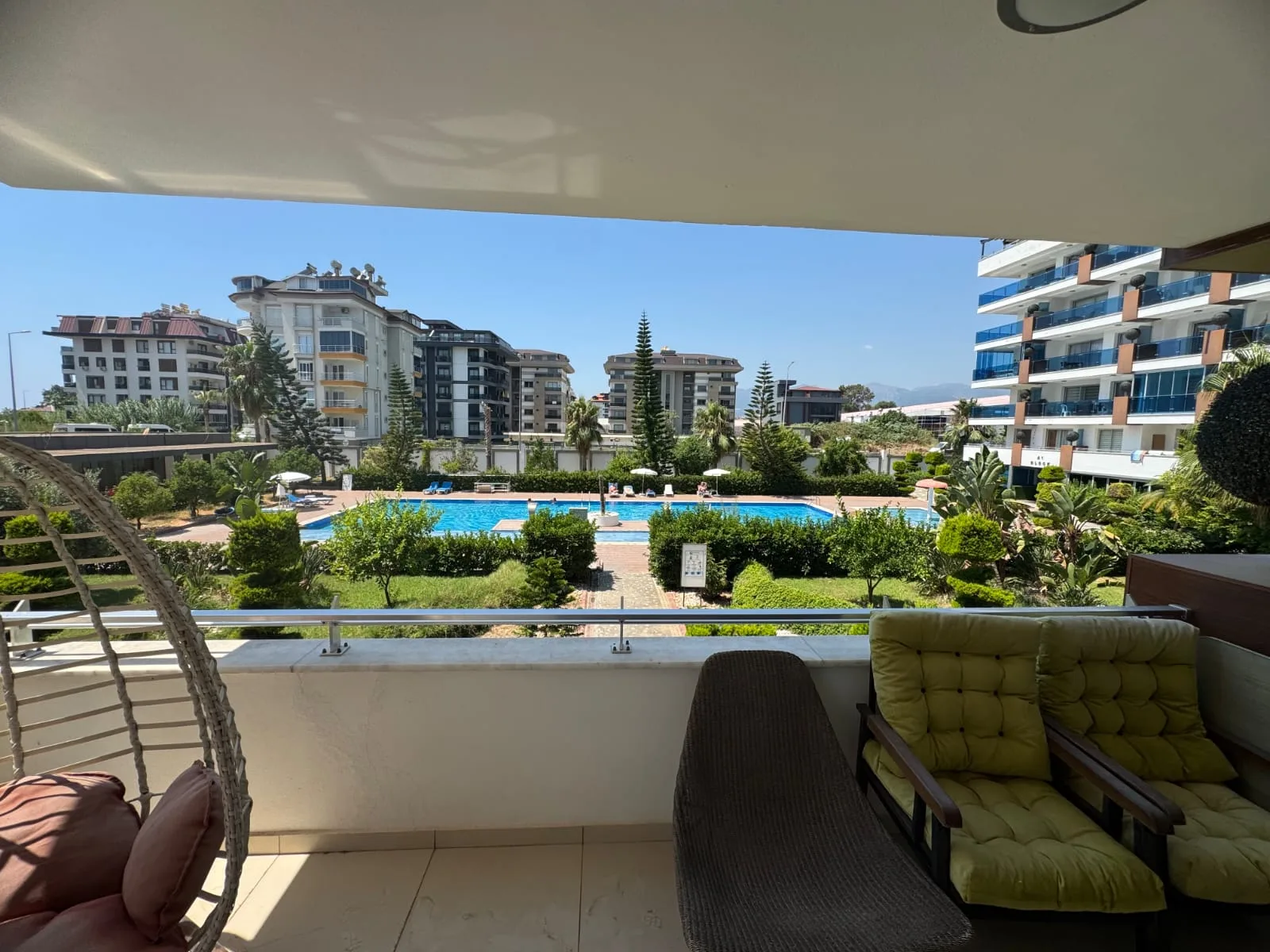 Alanya Kestel Rısıng Blue Resıdence Full Aktiviteli Sitede Satılık Sıfır Daire